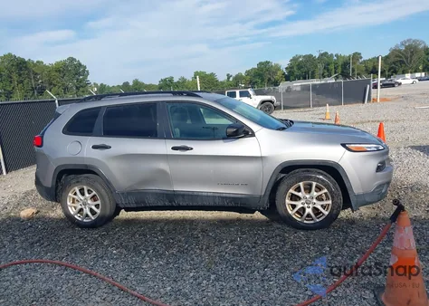 2016 Jeep Cherokee Sport from USA, damaged, VIN 1C4PJLAB3GW184516